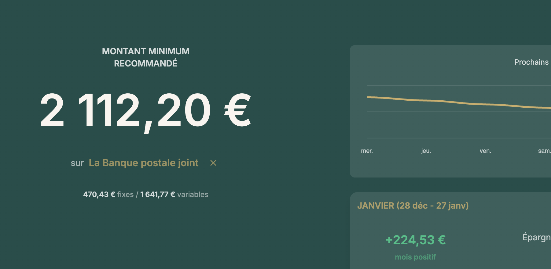 Combien faut-il garder sur son compte pour finir le mois sereinement ?